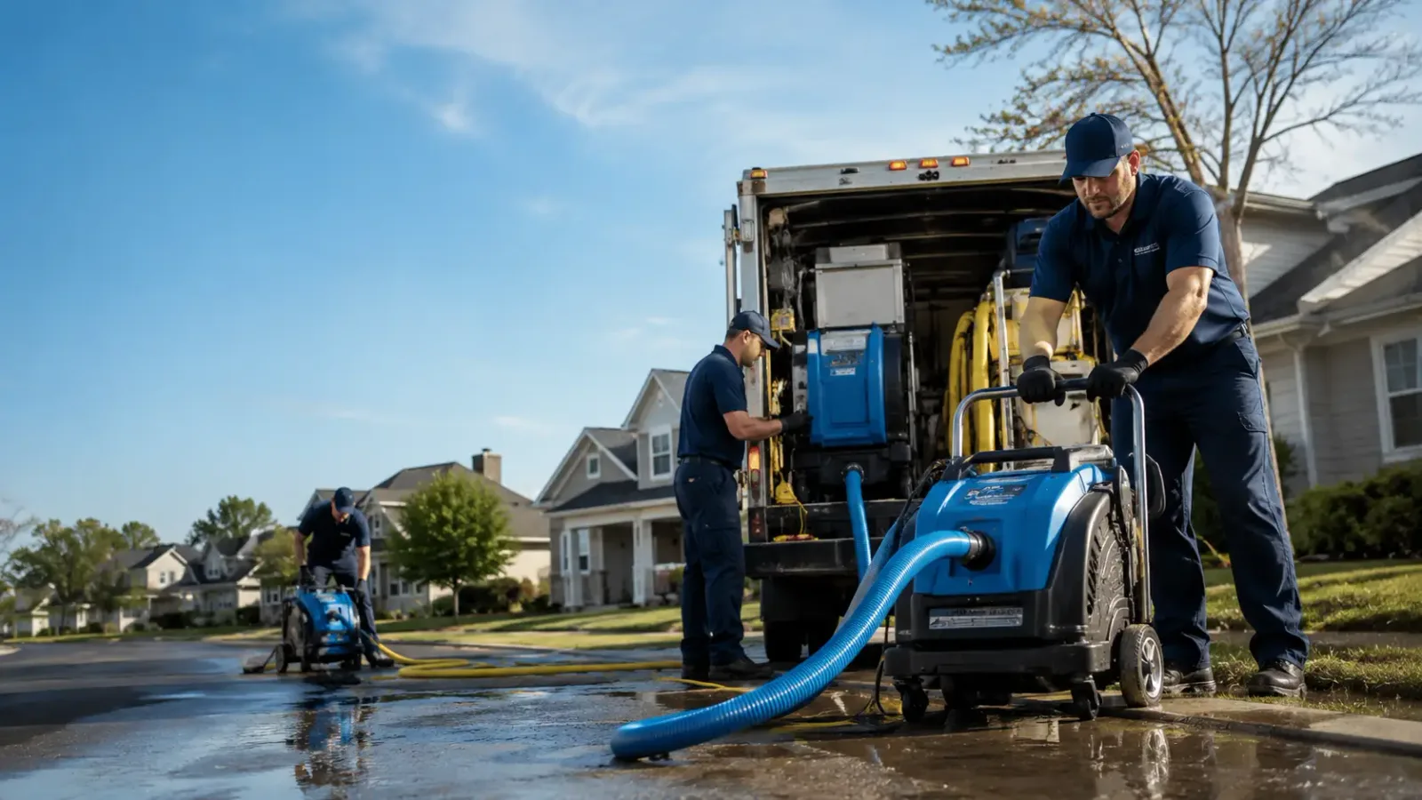 Flood Damage Cleanup in Bay Port, MI